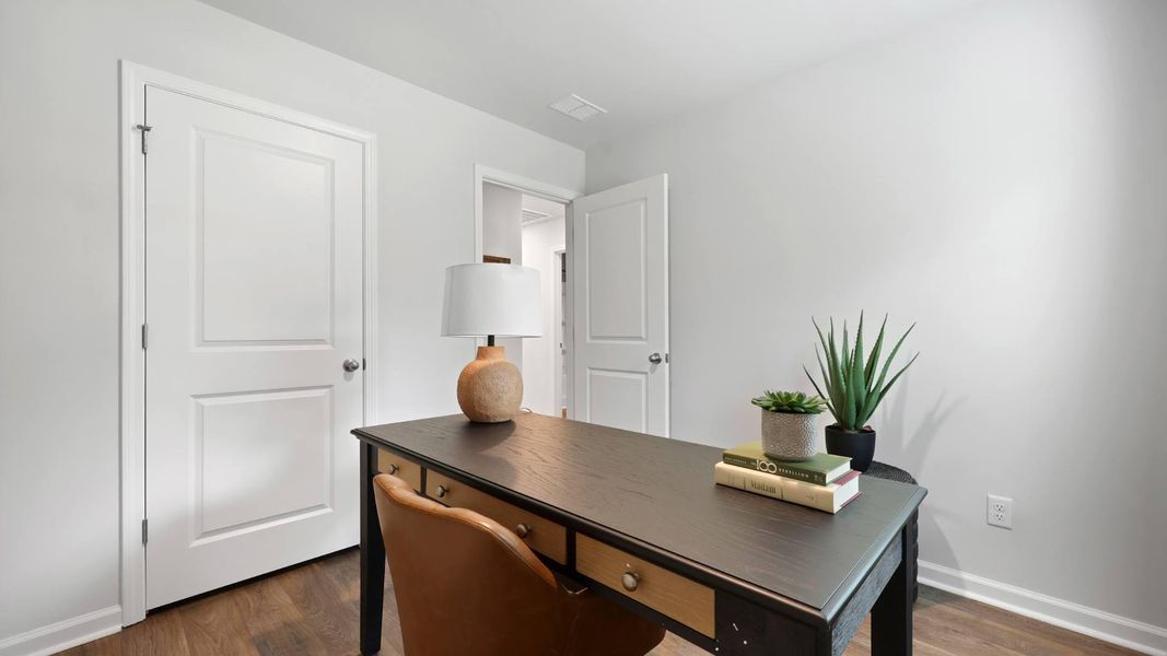 Furnished interior view inside a new home in The Timbers, Harleyville (Image 12).