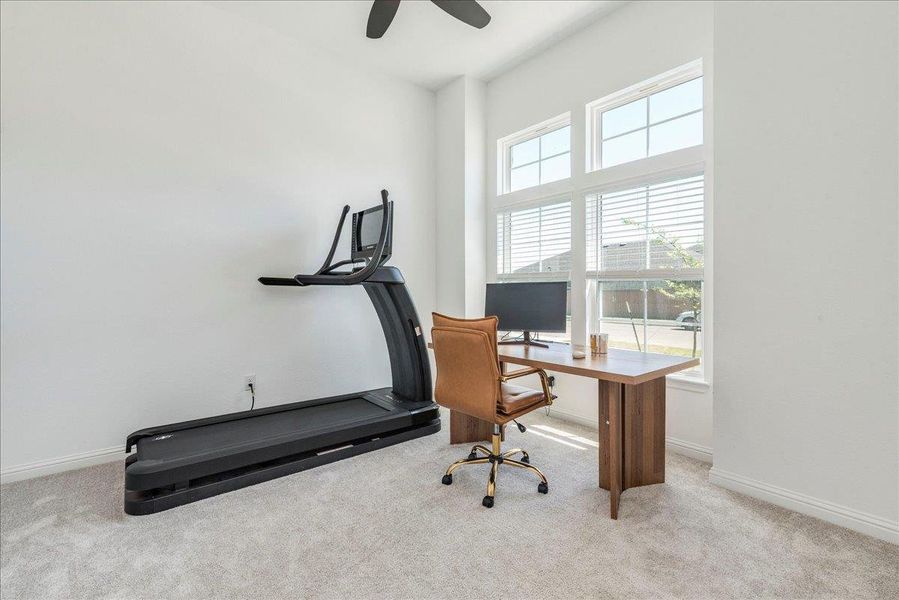 Furnished interior view inside a new home in , Kyle (Image 27).