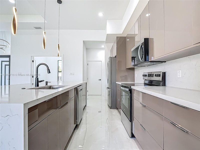 Furnished interior view inside a new home in , Cape Coral (Image 11). Furnished interior view inside a new home in , Cape Coral (Image 11).