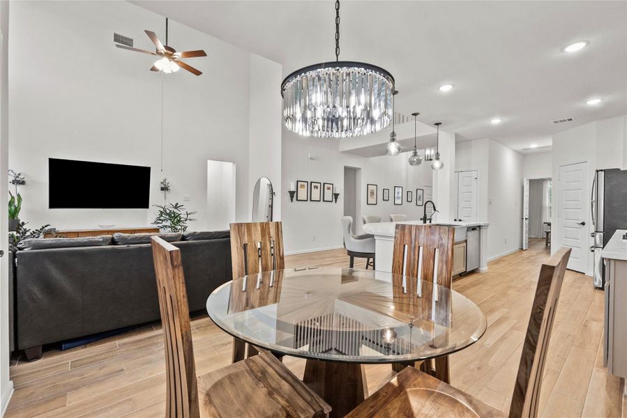 Furnished interior view inside a new home in The Commons at Sedona, League City (Image 24).