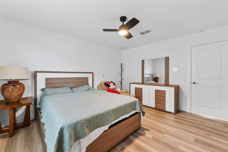 Furnished interior view inside a new home in Avalon at Cypress, Cypress (Image 36).