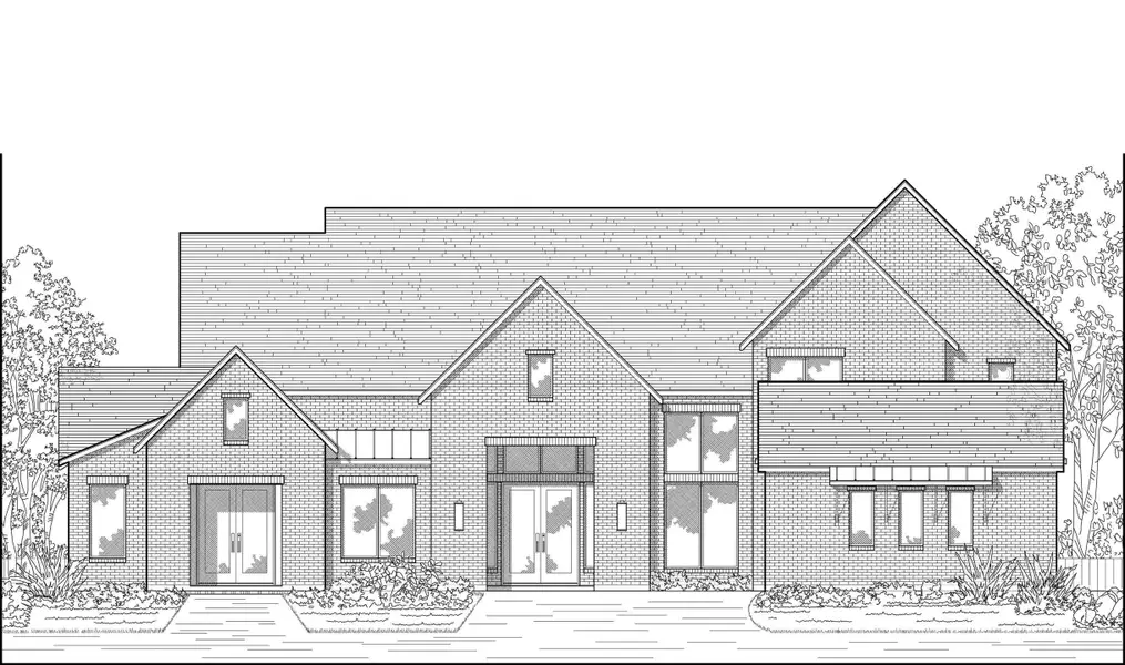 Representative rendering of the exterior for the Oak Hollow by Huntington Homes (Image 1). Representative rendering of the exterior for the Oak Hollow by Huntington Homes (Image 1).