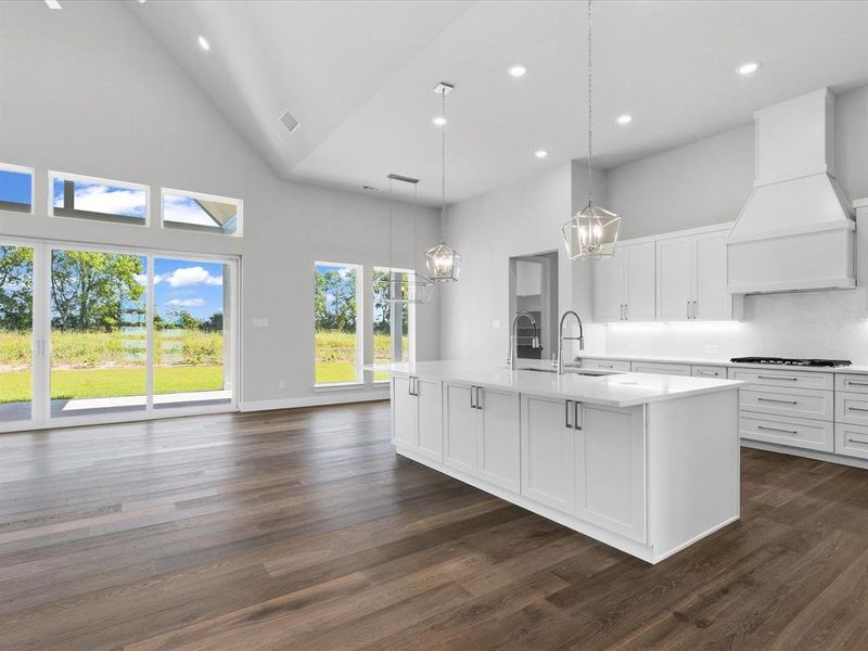 Furnished interior view inside a new home in Hidden Valley I, Princeton (Image 8).