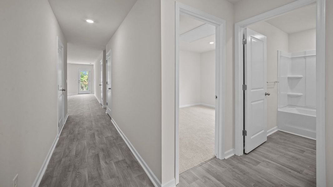 Spacious, unfurnished interior of a new home in Jetstream Park, Wilson (Image 8).