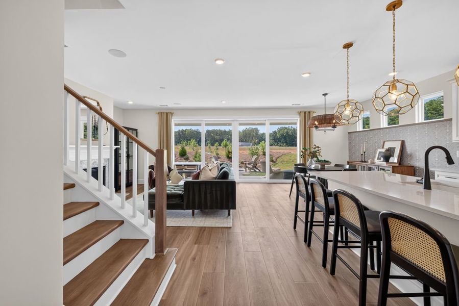 Representative furnished interior of a home built from the Wynfield by Pulte Homes in Everhour, Newnan (Image 69).
