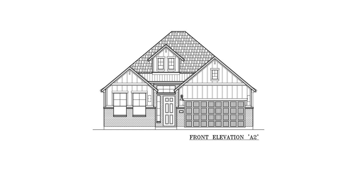 Representative rendering of the exterior for the Summerton 50′ by Chesmar Homes (Image 1).