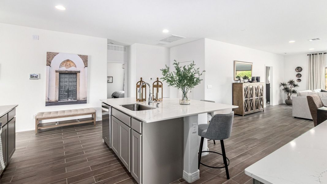 Furnished interior view inside a new home in Barnett Village, Marana (Image 11).