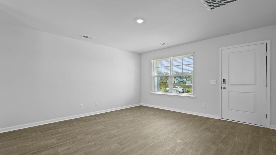 Representative unfurnished interior of a home built from the BRANDON by D.R. Horton in Center Pointe, Santee (Image 13).