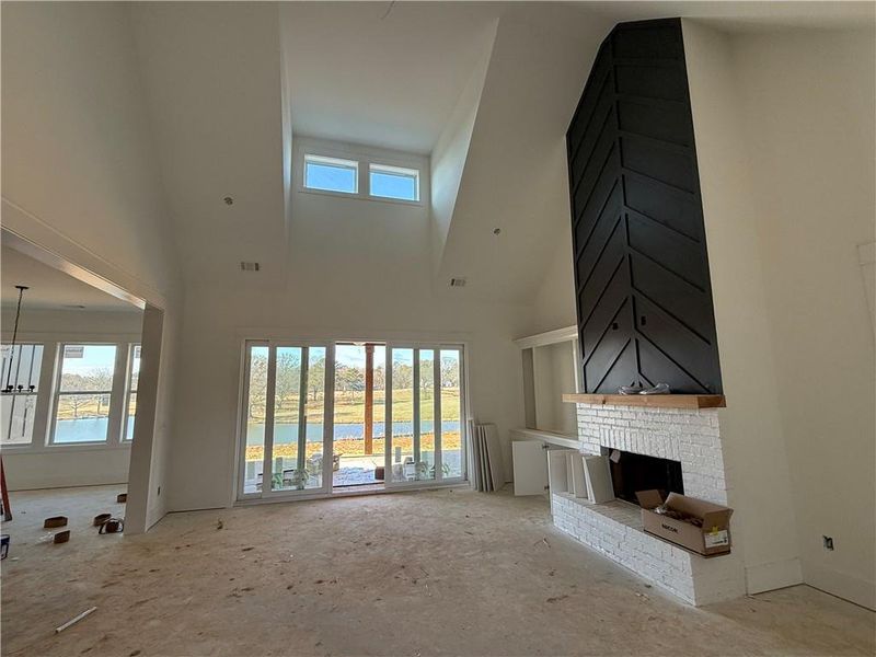 In-progress construction of a new home in , Dallas, GA (Image 9).