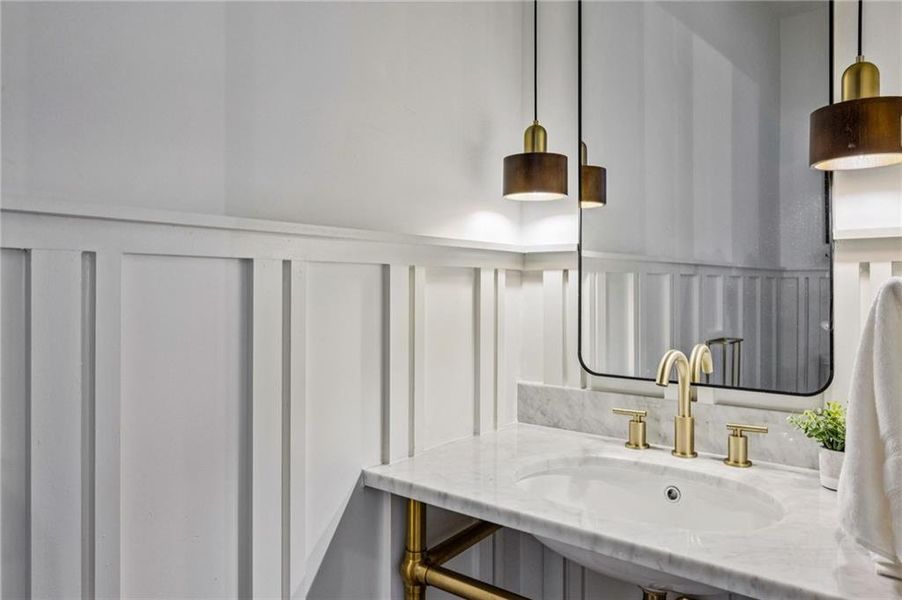 Furnished interior view inside a new home in , Decatur (Image 14).