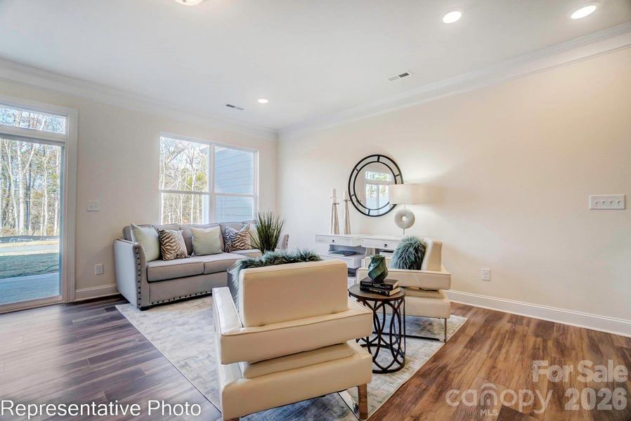 Furnished interior view inside a new home in Harrisburg Village, Harrisburg (Image 14).