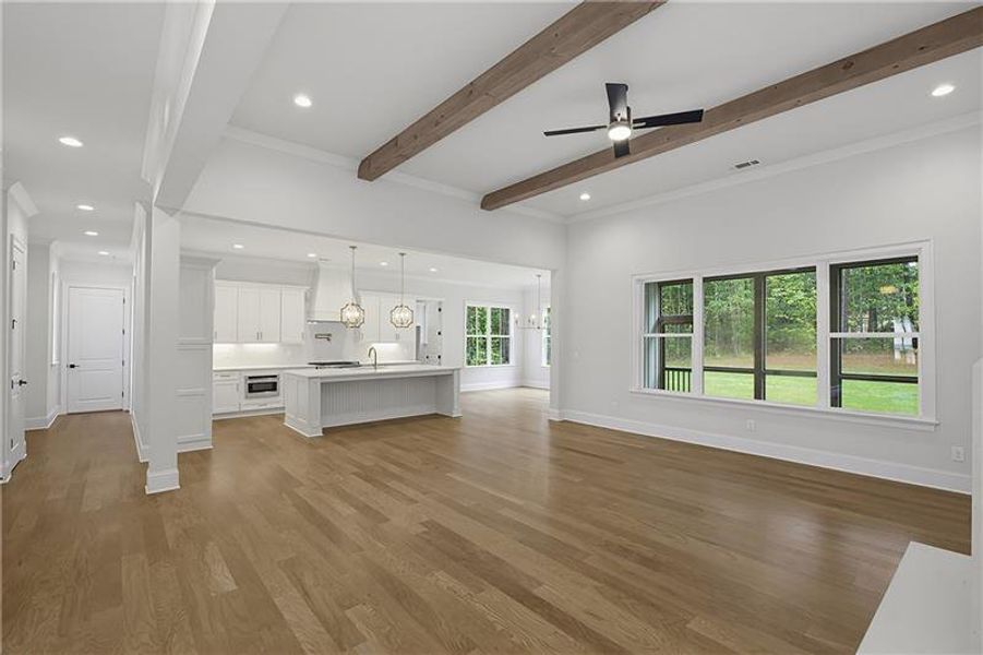 Spacious, unfurnished interior of a new home in , Newnan (Image 29).