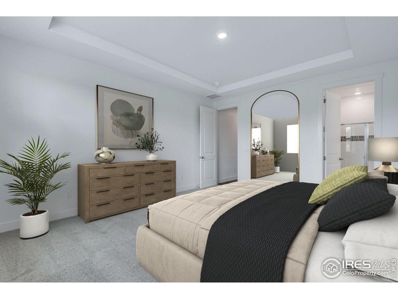 Furnished interior view inside a new home in Vantage, Berthoud (Image 7).