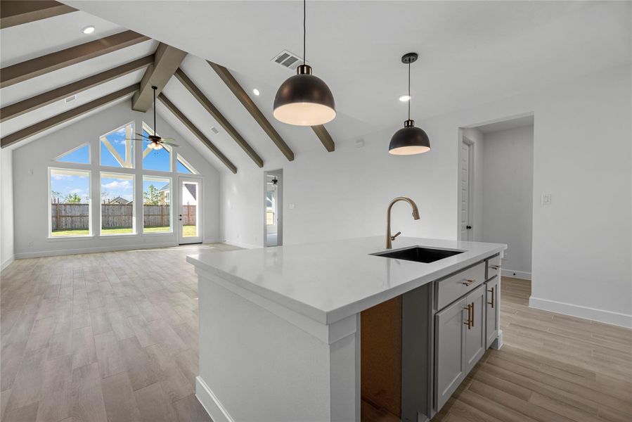 Furnished interior view inside a new home in The Grand Prairie, Hockley (Image 4).