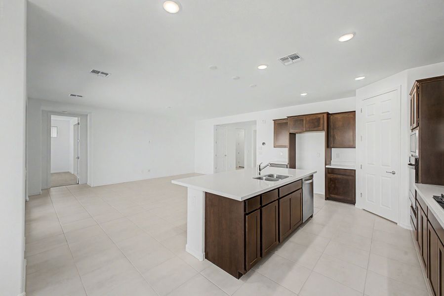 Furnished interior view inside a new home in Empire Pointe, Queen Creek (Image 4).