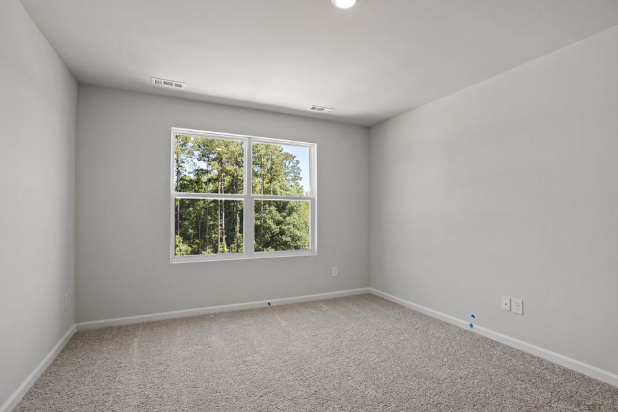 Spacious, unfurnished interior of a new home in Renaissance at White Oak, Garner (Image 24). Spacious, unfurnished interior of a new home in Renaissance at White Oak, Garner (Image 24).