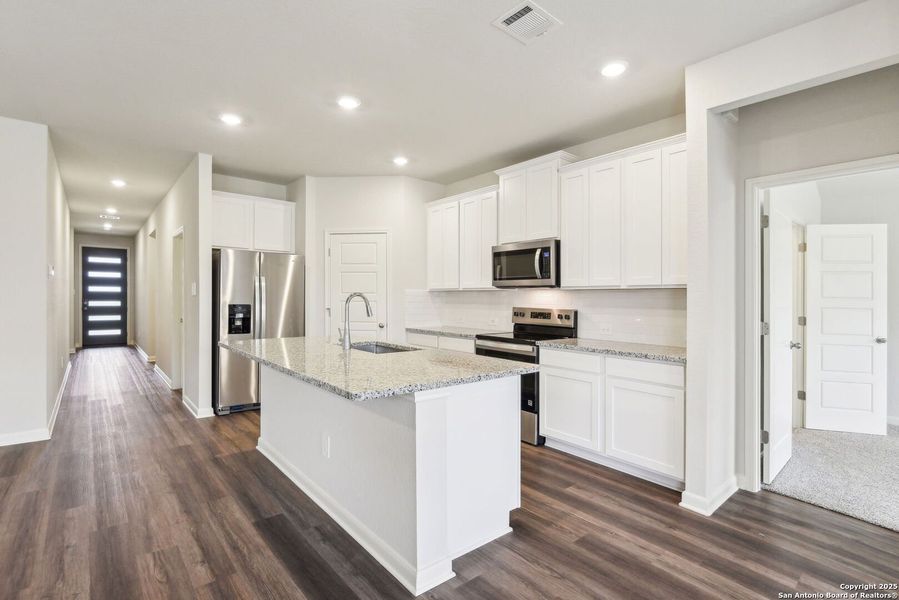 Furnished interior view inside a new home in Sagebrooke - Premier Series, San Antonio (Image 8).