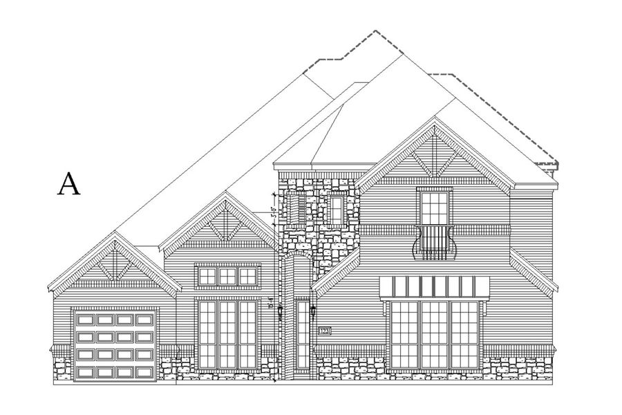 Representative rendering of the exterior for the Ramsey by Windsor Homes (Image 5).