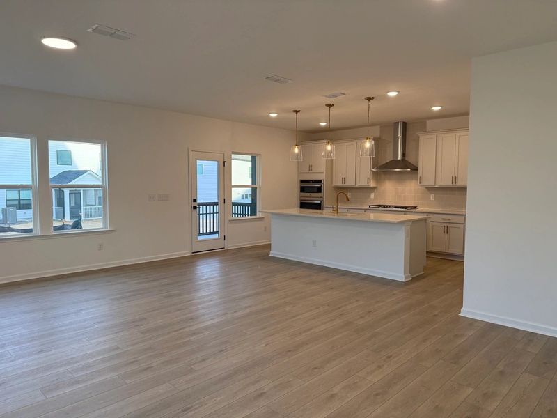 Kitchen featuring the AW Collection® Serene - Clean lines and earthy textures define the space.