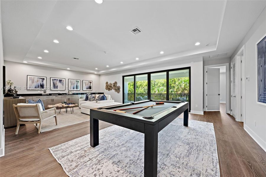 Furnished interior view inside a new home in , Palm Beach Gardens (Image 24).