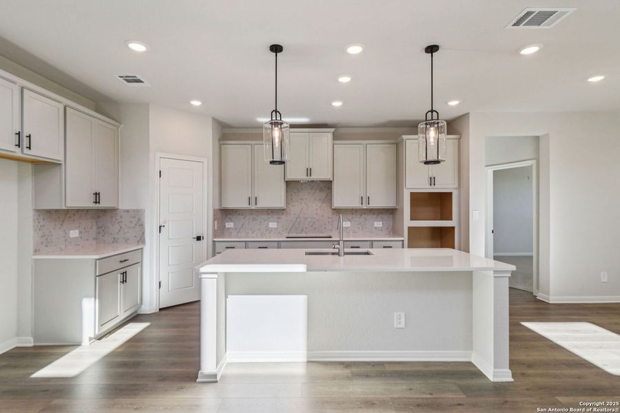 Furnished interior view inside a new home in , San Antonio (Image 17). Furnished interior view inside a new home in , San Antonio (Image 17).