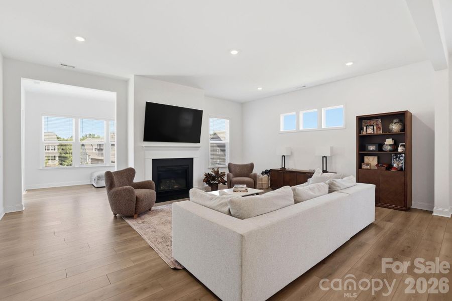Furnished interior view inside a new home in Estates at Sugar Creek, Indian Land (Image 5).