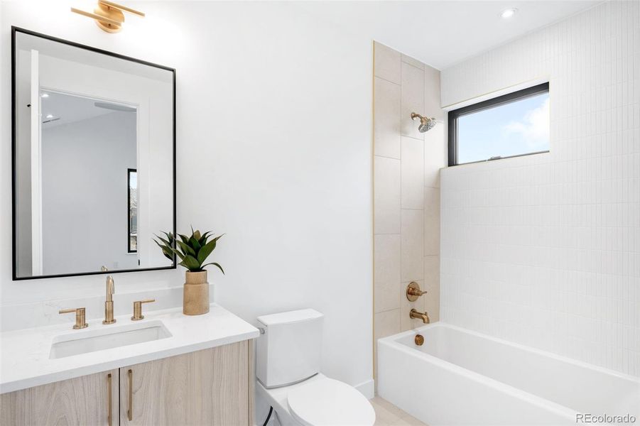 Furnished interior view inside a new home in , Denver (Image 16).