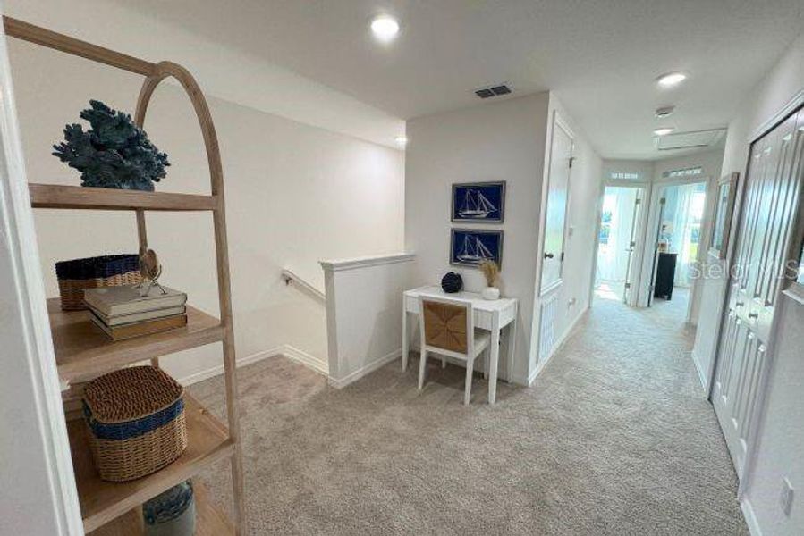 Furnished interior view inside a new home in Orchid Cove, Bokeelia (Image 12).