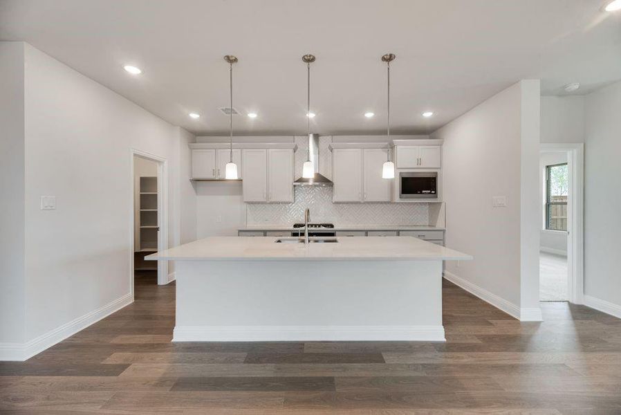 Furnished interior view inside a new home in Spiritas Ranch, Little Elm (Image 12).