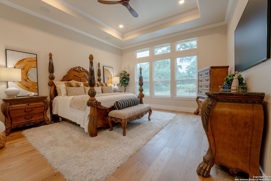 Furnished interior view inside a new home in , Spring Branch (Image 10).