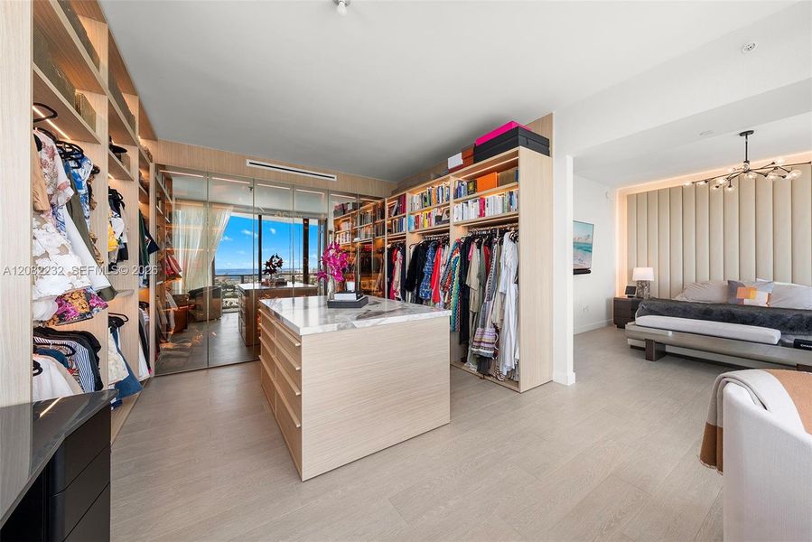 Furnished interior view inside a new home in , Miami Beach (Image 37).