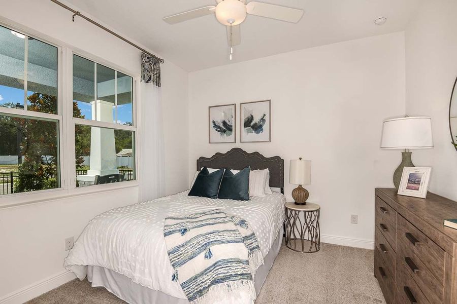 Representative furnished interior of a home built from the Sweetwater by William Ryan Homes in Myers Estates, Seffner (Image 13).