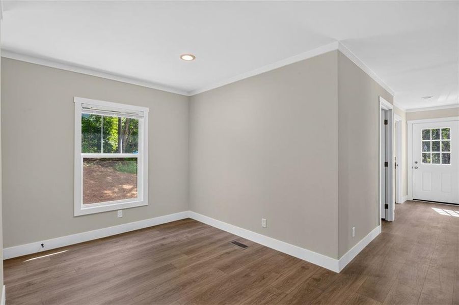 Spacious, unfurnished interior of a new home in , Canton (Image 37).
