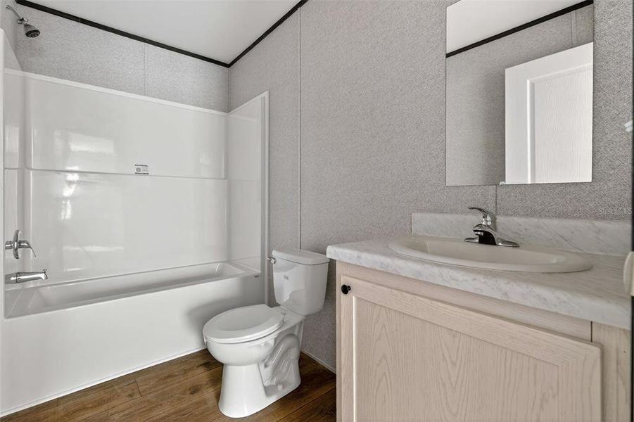 Furnished interior view inside a new home in , Williston (Image 6).