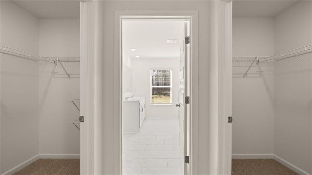 Spacious, unfurnished interior of a new home in Brooks Station, Dacula (Image 79).