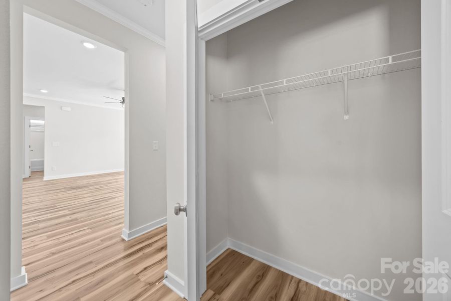 Closet outside of Primary Bedroom Closet outside of Primary Bedroom