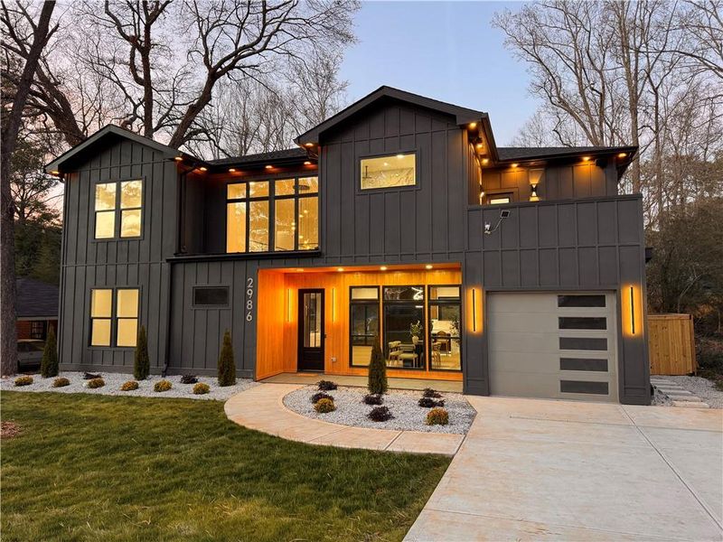 Front exterior of a new home in , Decatur, GA, highlighting curb appeal (Image 2).