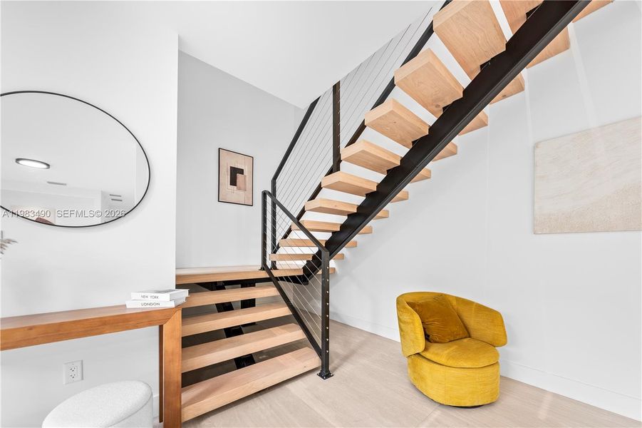 Furnished interior view inside a new home in , Miami (Image 5). Furnished interior view inside a new home in , Miami (Image 5).