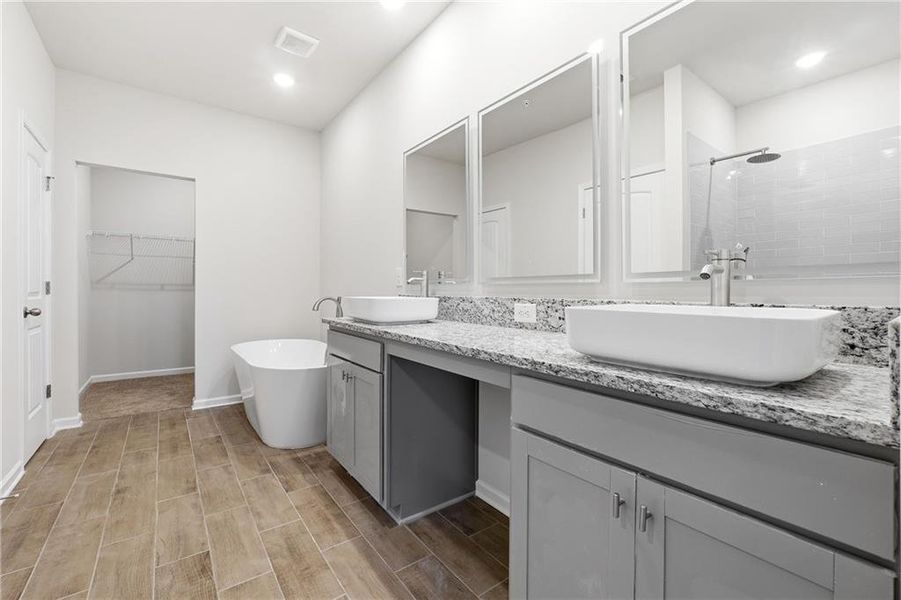 Furnished interior view inside a new home in Carolina, Palmetto (Image 13). Furnished interior view inside a new home in Carolina, Palmetto (Image 13).