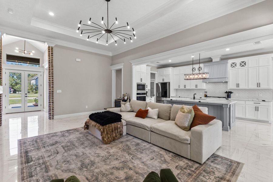 Furnished interior view inside a new home in , Beaumont (Image 14).