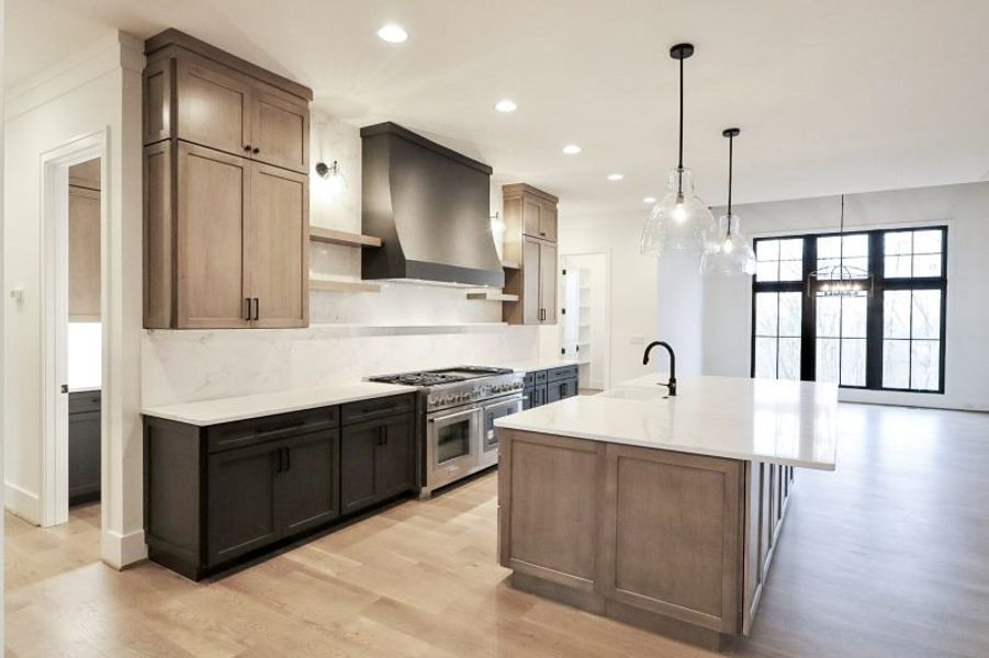Representative furnished interior of a home built from the Thomastown by Riverstone Construction, LLC in River Gorge Ranch, Guild (Image 8).