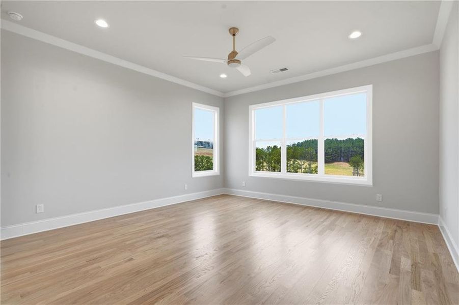 Spacious, unfurnished interior of a new home in , Gainesville (Image 63).