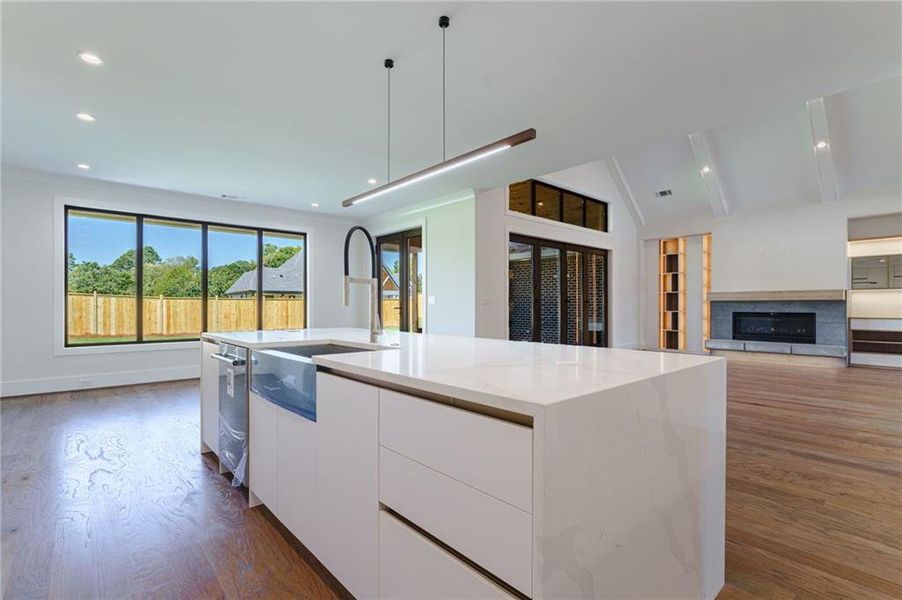 Furnished interior view inside a new home in , Sugar Hill (Image 10).