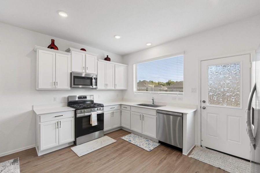 Furnished interior view inside a new home in Tavola: Gulf Coast Collection, New Caney (Image 17).
