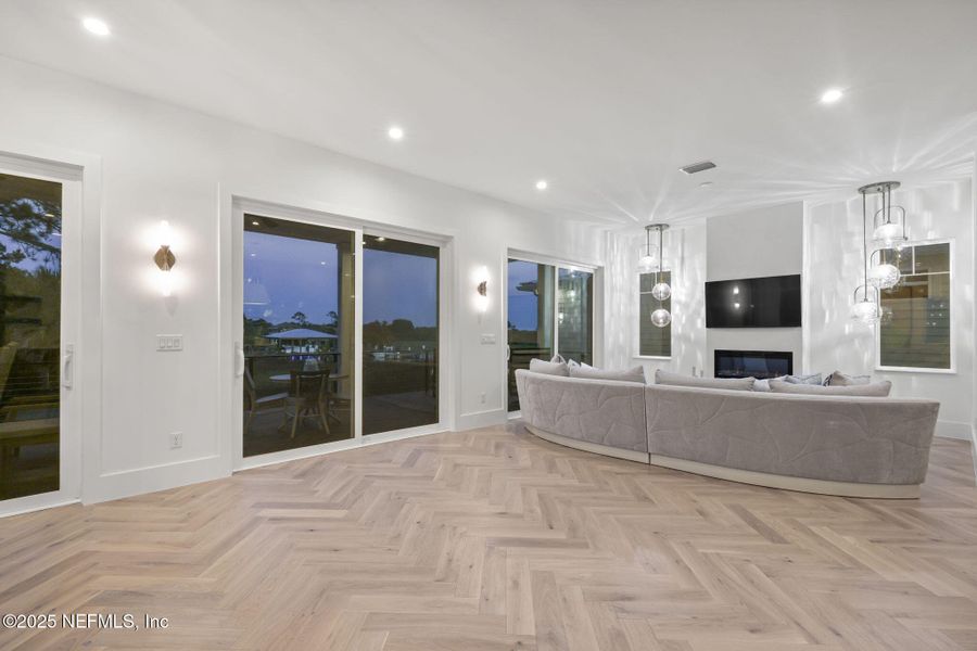 Furnished interior view inside a new home in , Jacksonville (Image 42). Furnished interior view inside a new home in , Jacksonville (Image 42).