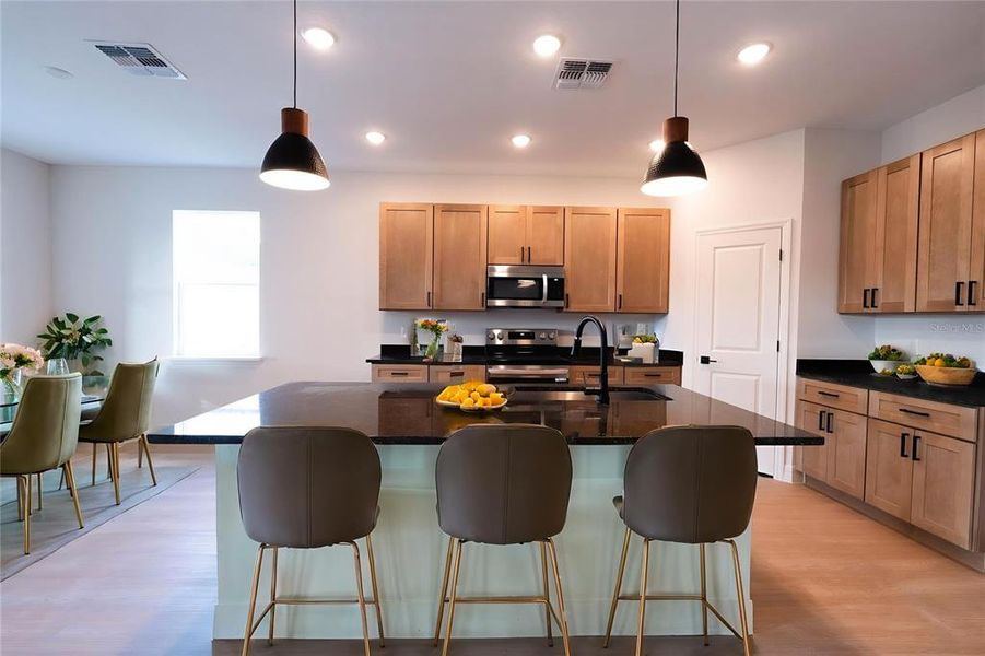 Furnished interior view inside a new home in , Tavares (Image 39).