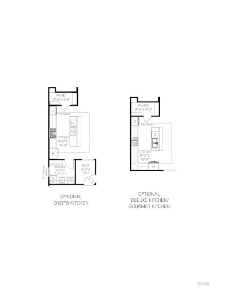 2D floor plan layout of this home in The Courtyards at Stewarts Creek, Smyrna, TN (Image 19).