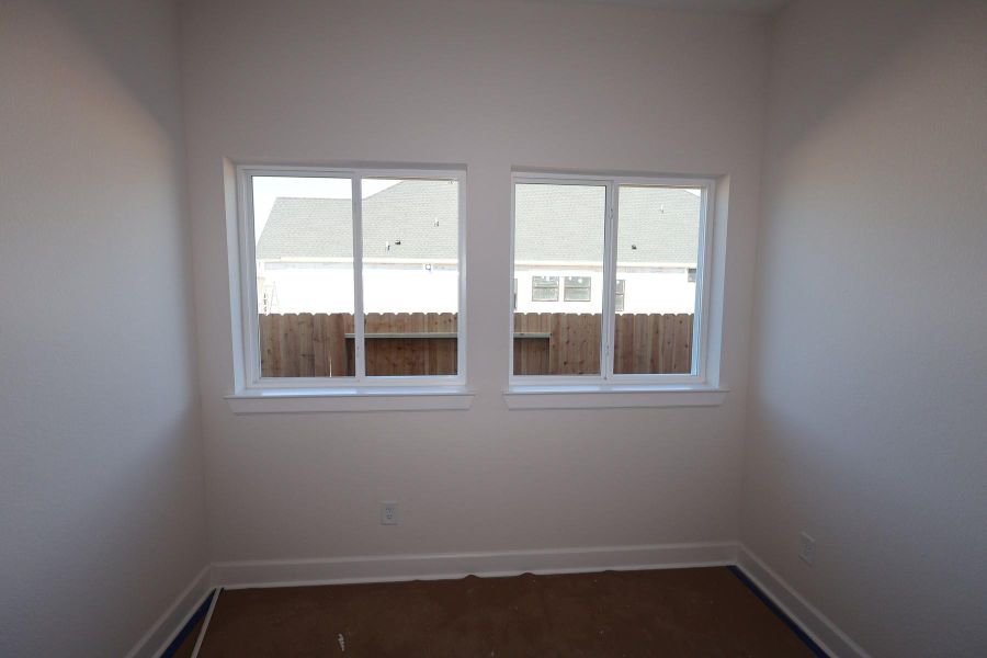 In-progress construction of a new home in Grange 45' Homesites, Katy, TX (Image 30).