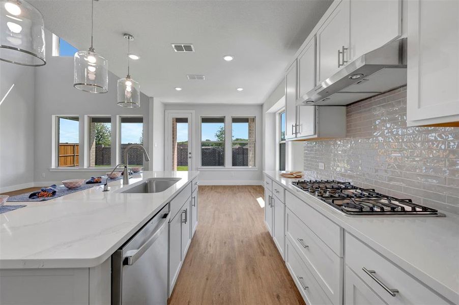 Furnished interior view inside a new home in Aster Park, McKinney (Image 15).