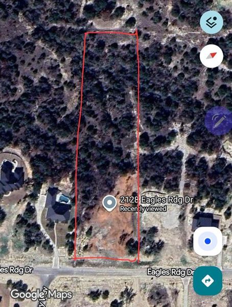 Map / location with property boundaries highlighted Map / location with property boundaries highlighted